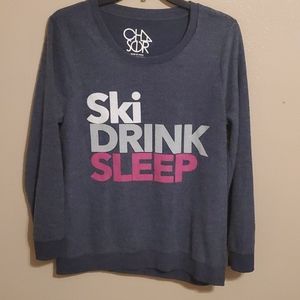 Chaser brand ski drink sleep sz med